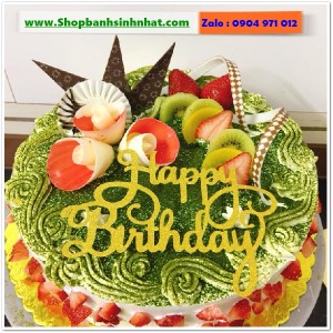 Bánh Sinh Nhật Trà Xanh - VL72